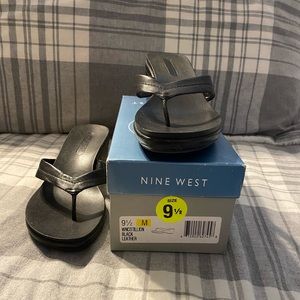 Nine West Thong Wedge Sandals